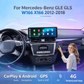 14.9" Android Auto Car Stereo For Mercedes-Benz GLE GLS W166 X166 2012-2018 Carplay Android Auto GPS 4G Touch Screen Head Unit