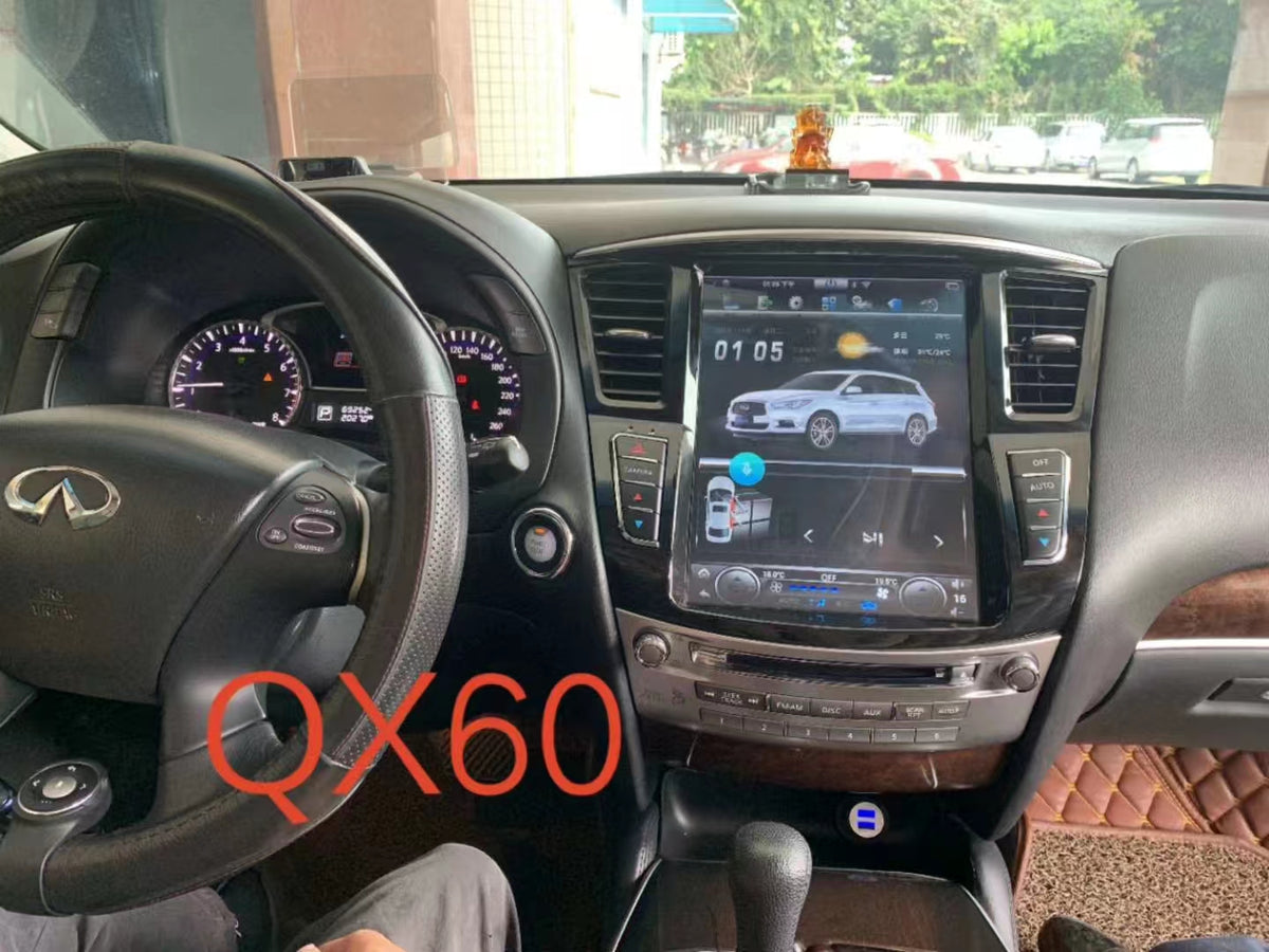 Car Radio For Infiniti QX60 JX35 2014-2019 Android 13 Touch Screen Car Navi Multimedia Player Wireless Carplay Tape Recorder