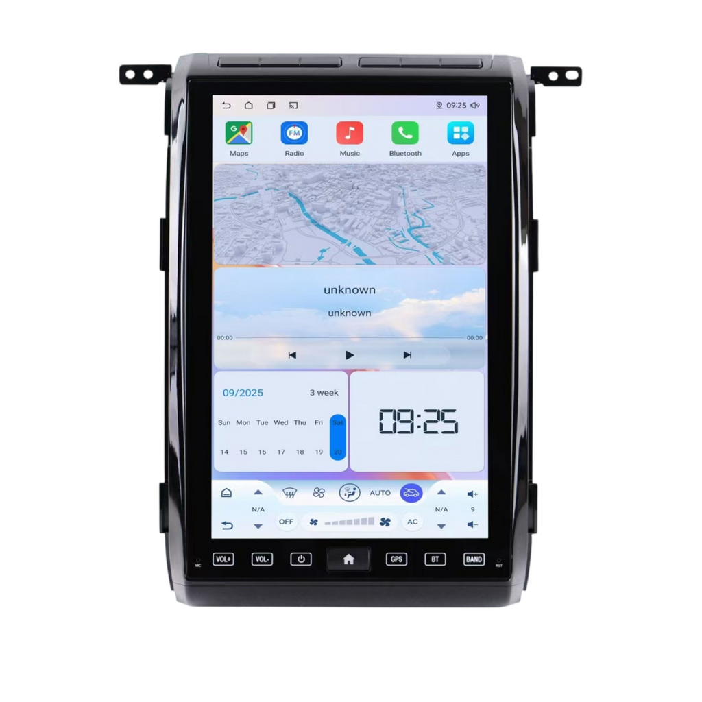 14.4 Inch Android 13 128GB For Ford F150 Raptor 2009-2014 Tesla Style Car GPS Navigation Multimedia Player Radio Tape Head Unit