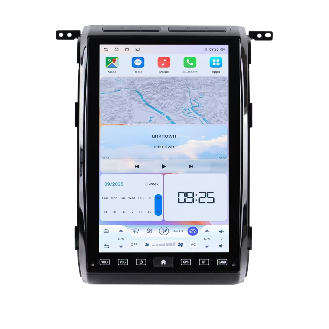 14.4 Inch Android 13 128GB For Ford F150 Raptor 2009-2014 Tesla Style Car GPS Navigation Multimedia Player Radio Tape Head Unit