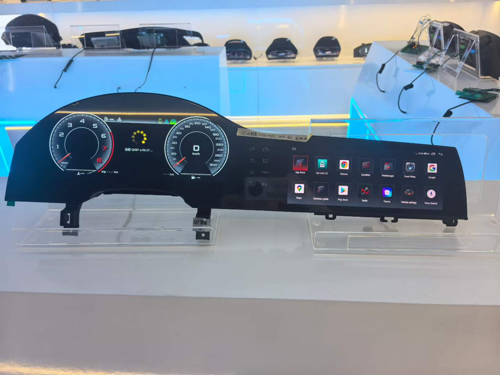 Digital Instrument Cluster for Audi Q7 4L 2005-2016 Speedometer Android Radio, Wireless CarPlay, GPS Navigation, Plug and Play