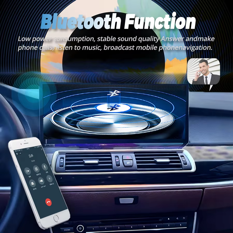 15.8 Inch Qualcomm 680 Android 14 Carplay For BMW 5 F10 F11 F18 Car Multimedia Player GPS Navigation Car Radio Screen Head Unit