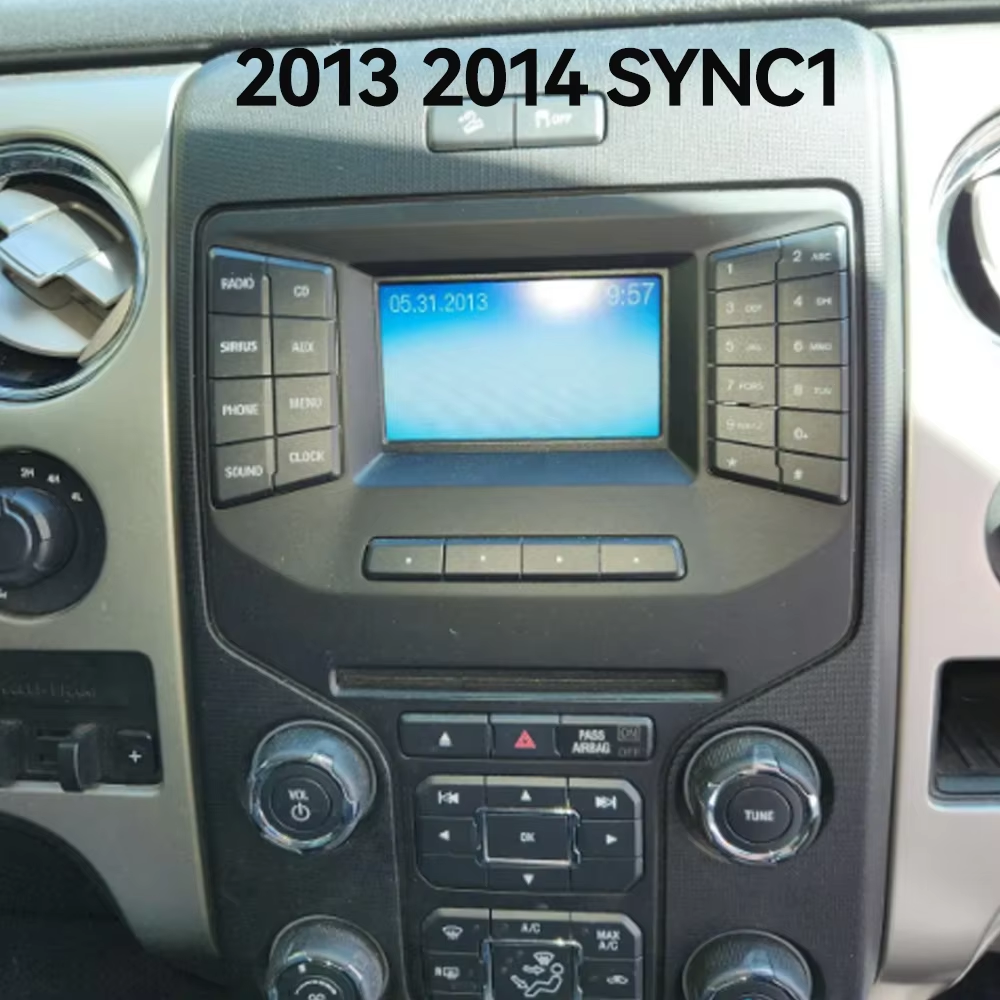 14.4 Inch Android 13 128GB For Ford F150 Raptor 2009-2014 Tesla Style Car GPS Navigation Multimedia Player Radio Tape Head Unit