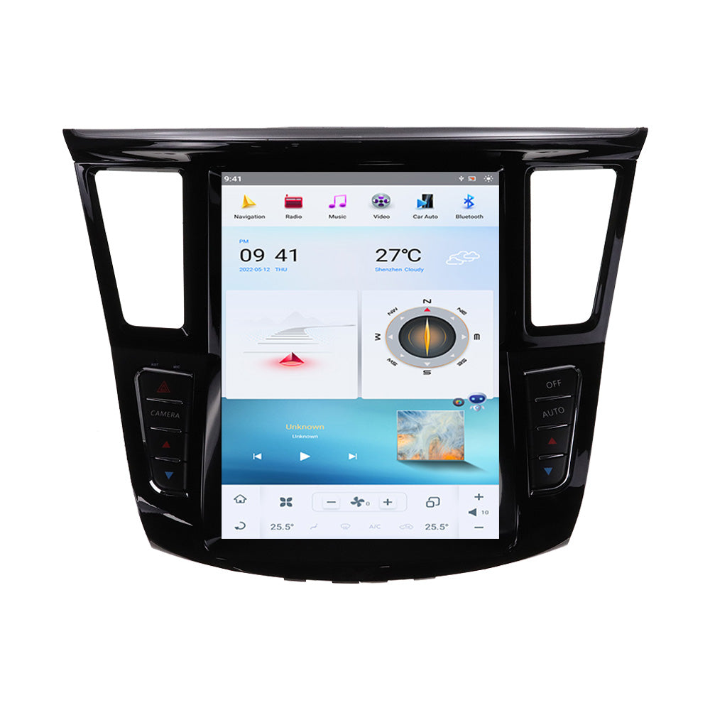 Car Radio For Infiniti QX60 JX35 2014-2019 Android 13 Touch Screen Car Navi Multimedia Player Wireless Carplay Tape Recorder