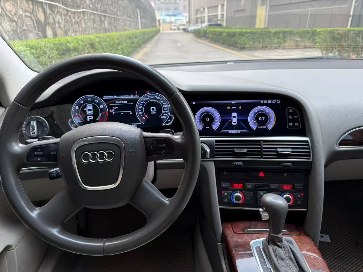 Android 13.0 HD Screen For Audi A6 2005-2012 Carplay Car GPS Navigation Auto Stereo Head Unit Multimedia Player Car Radio Music